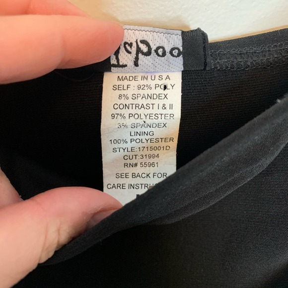 Vintage Y2K Ruched Dress - Picture 5 of 6